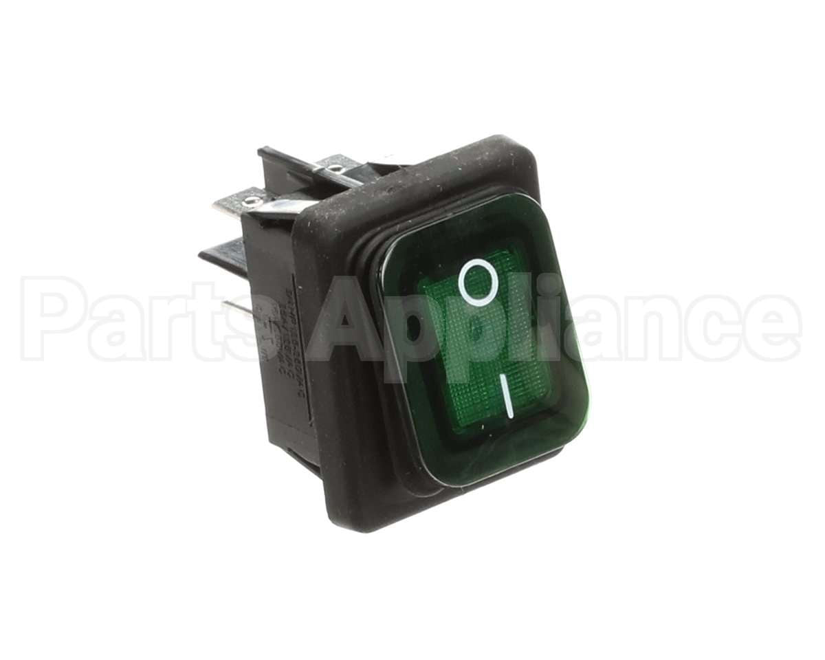003048 Preprite Desmon R25-0010 Main Switch Green Double