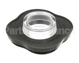 004315 Waring 2 Pc. Clover Leaf Lid /Black