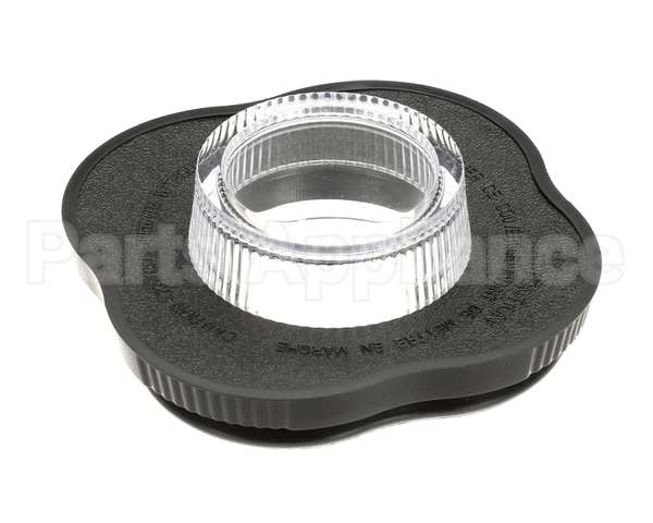 004315 Waring 2 Pc. Clover Leaf Lid /Black
