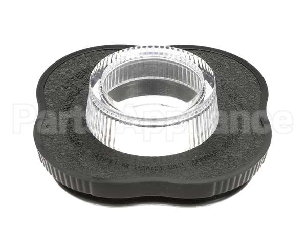 004315 Waring 2 Pc. Clover Leaf Lid /Black