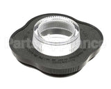 004315 Waring 2 Pc. Clover Leaf Lid /Black