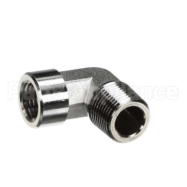 00471.0000 Compatible Bunn Elbow, Nkl/Crm .38Mpt X.25Fpt
