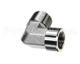 00471.0000 Bunn Elbow, Nkl/Crm .38Mpt X.25Fpt