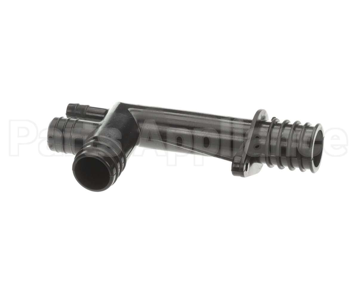 006206 Itv Ice Makers Drain Pipe Ms Black