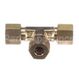 006474 Compatible Keating Compression Fitting Tee 1/4 Br