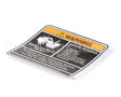 00658.0000 Bunn Decal,Warning-Decanter/Funnel