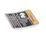 00658.0000 Bunn Decal,Warning-Decanter/Funnel