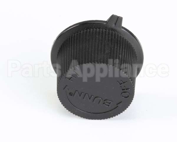 00720.0000 Bunn Knob, Thermostat-Black
