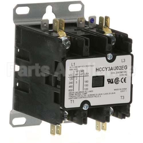 009178 Compatible Groen Contactor 2P 30/40A 208/240V