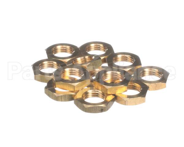 00942.7999 Bunn Nut,Brass Hex Heater .500-20(Pkg/12)&