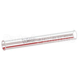009752 Compatible Groen Tube, Glass-Red & White Stripe