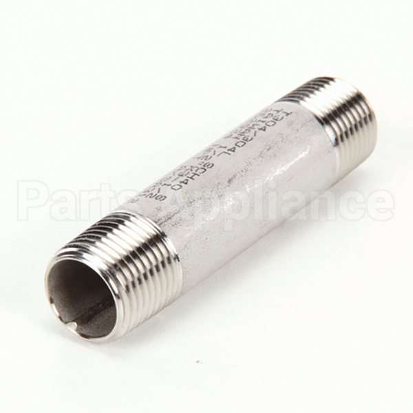 009816 Compatible Groen Nipple 304 1/2" Npt X 3- 1/2 Long