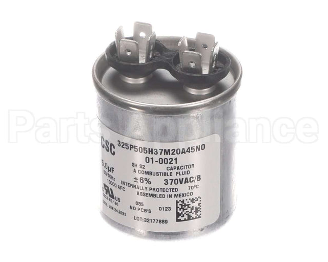 01-0021 Nortek Run Cap,Round,370V,5Uf