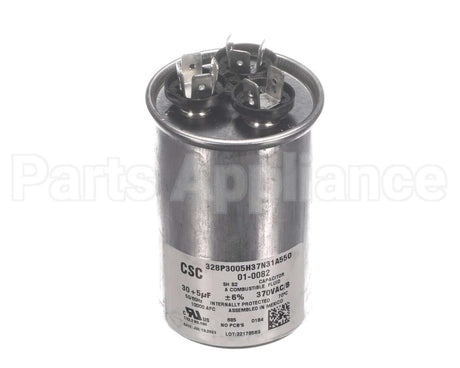 01-0082 Nortek Run Cap,Dual Round,370V,5+30Uf