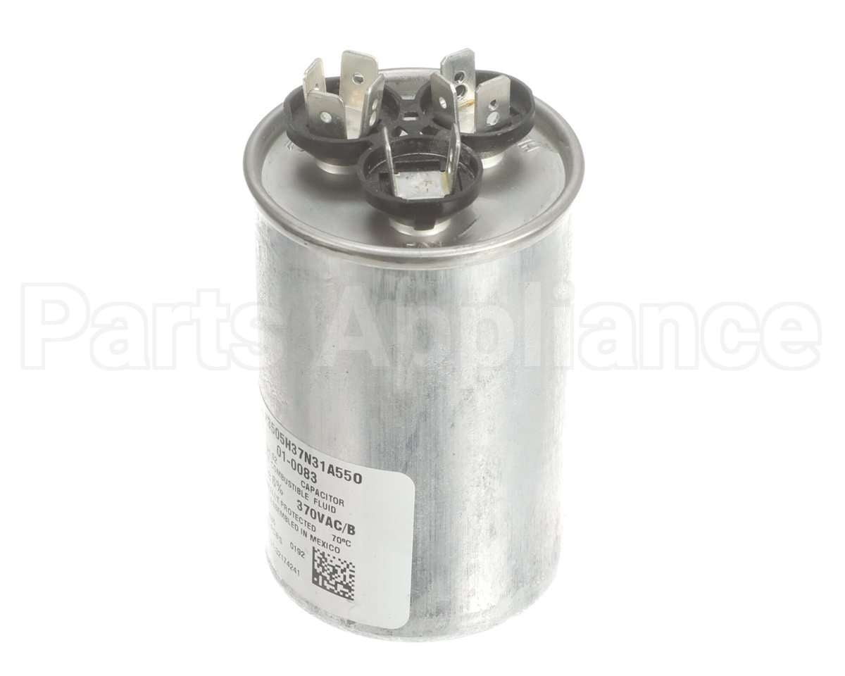 01-0083 Nortek Run Cap,Dual Round,370V,5+35Uf