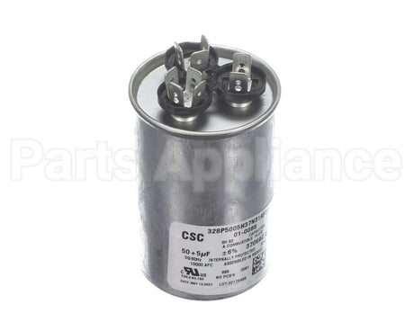 01-0086 Nortek Run Cap,Dual Round,370V,5+50Uf