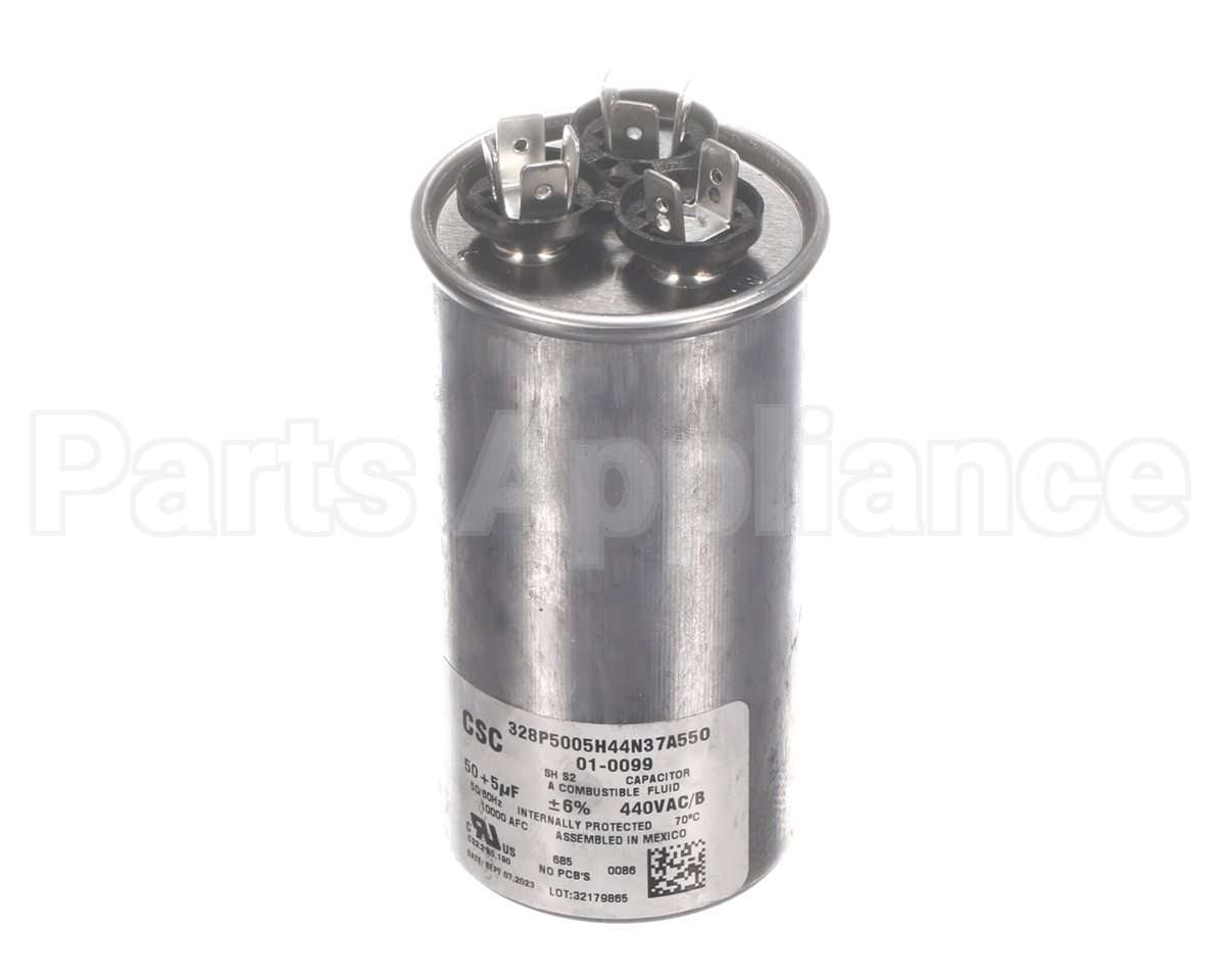 01-0099 Nordyne Run Cap Dual Round 440V 5+50Uf