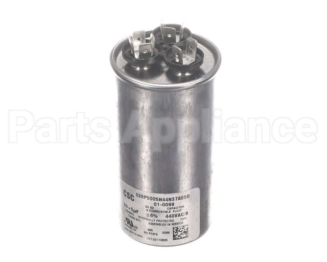 01-0099 Nordyne Run Cap Dual Round 440V 5+50Uf