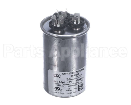01-0269 Nortek Run Cap,Round,370V,7.5+40Uf