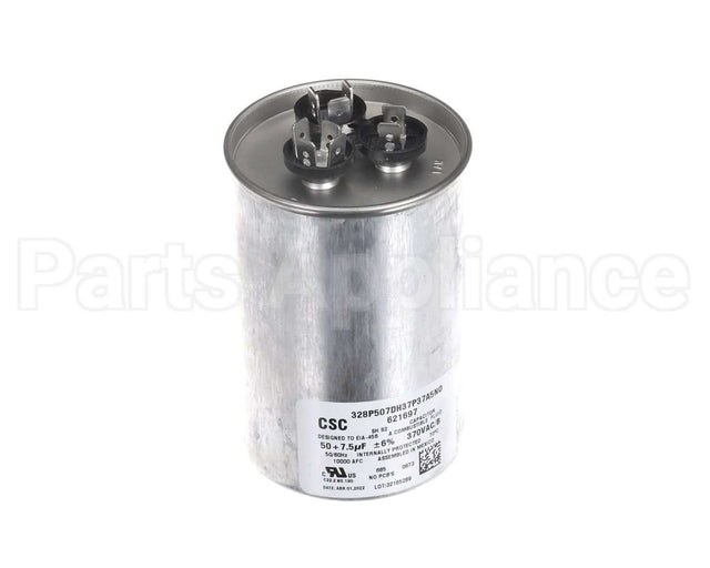 01-0273 Nortek Run Cap,Dual Round,370V,7.5+50Uf