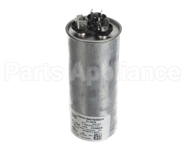 01-0279 Nordyne 80/7.5Mfd 370V Dual Round Cap