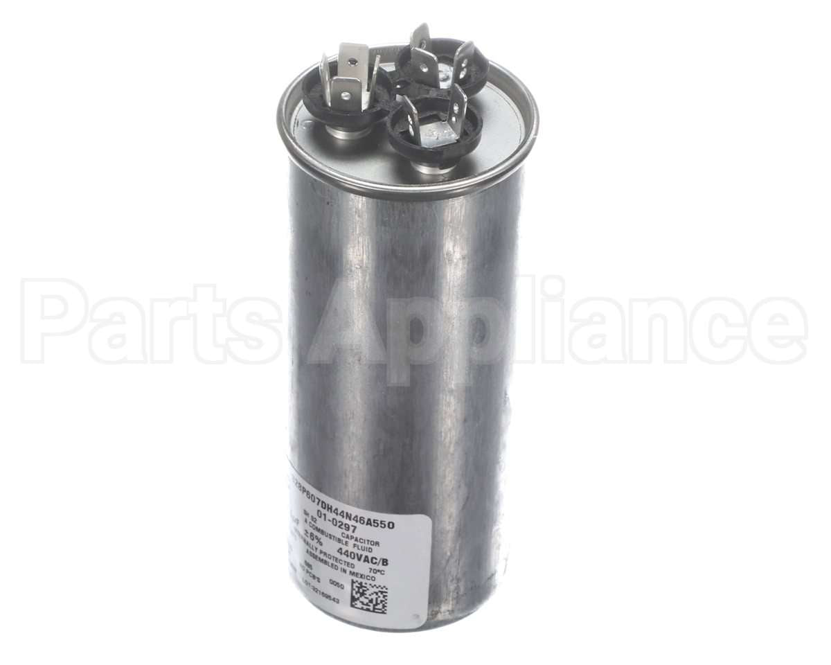 01-0297 Nordyne Dual Rnd Cap 440V 7.5+60Mfd