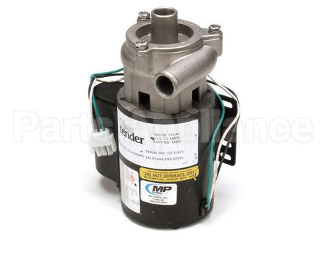 01000415 Glastender Pump, Water Recirculating, All