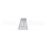 01000487 Glastender Decal, Cleaning Instruction, C