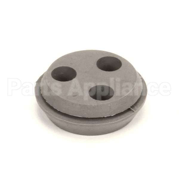 01000739 Compatible Glastender Grommet, Three Hole, Rubber