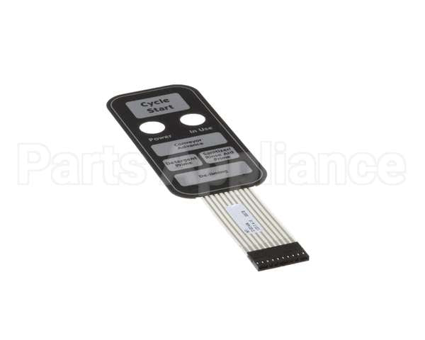 01001464 Glastender Switch Panel, Membrane For Gw2