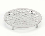 010385-45 T&S Brass 3 Flat Strainer, Stainless Steel