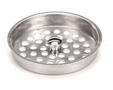 010387-45 T&S Brass 3-1/2 Crumb Cup Strainer (Stainless Stee