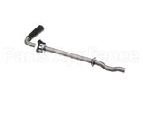 010393-45XS T&S Brass Short Twist Waste Valve Handle Assembly