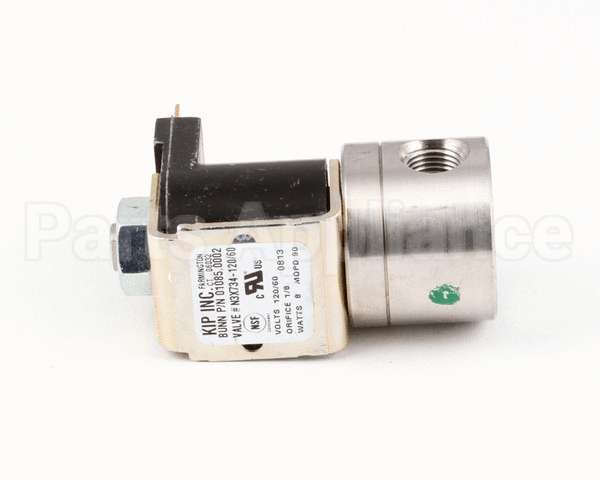 01085.0002 Bunn Valve, Solenoid 120V (Kip)