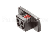 01106.0001 Bunn Terminal Block,2 Pole-Red/Blk