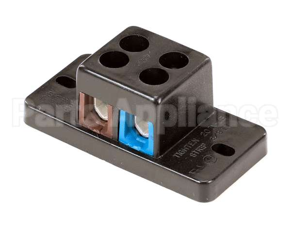 01106.0003 Bunn Terminal Block,2 Pole Blu/Brn