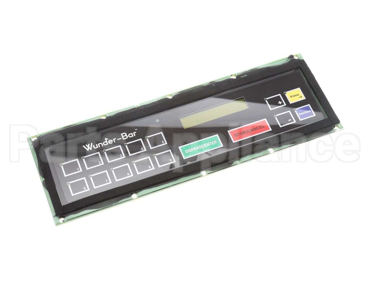 0111-225-CC Wunder-Bar Keypad Assembly - Costco - Without Enclo