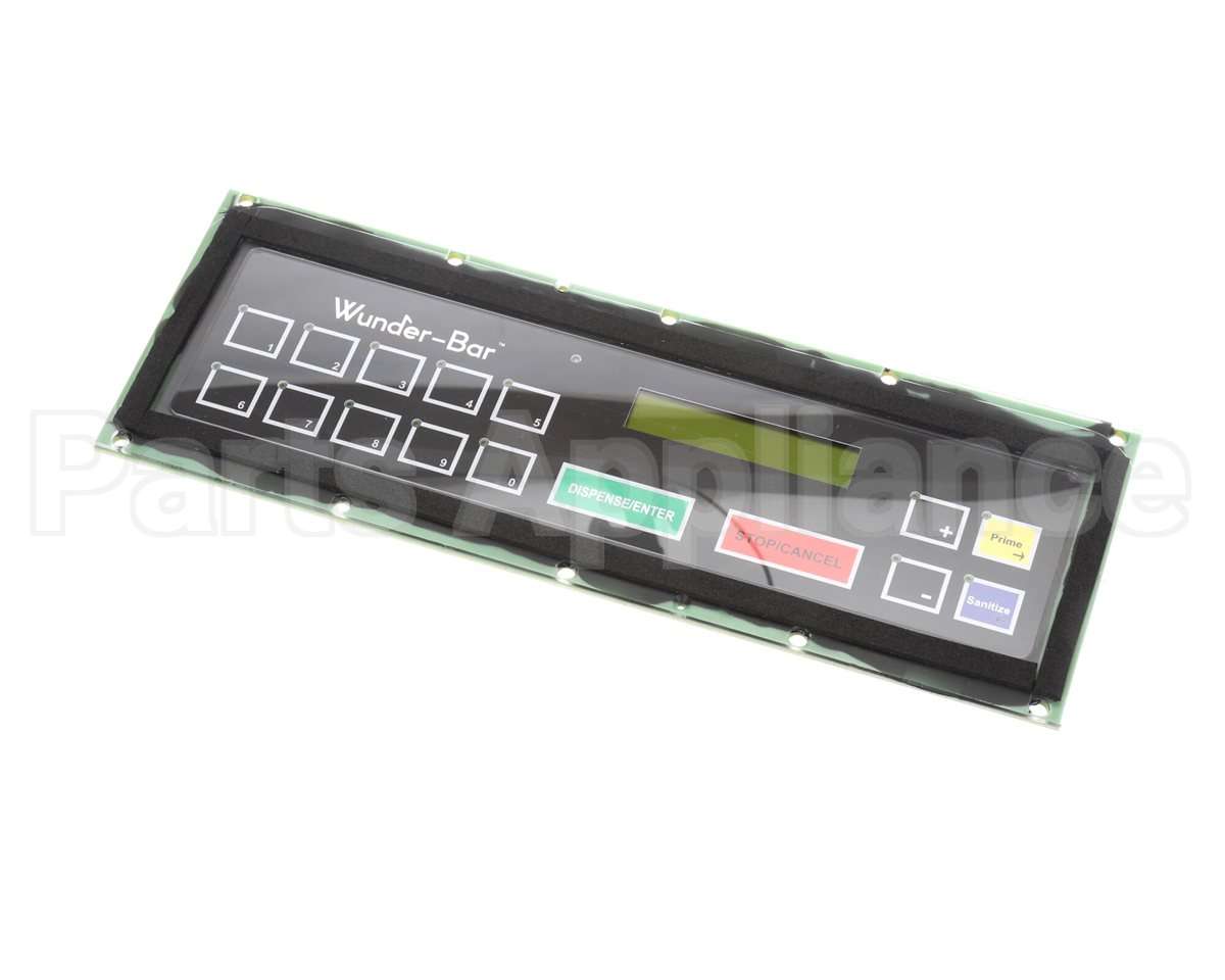 0111-225-CC Wunder-Bar Keypad Assembly - Costco - Without Enclo