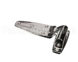 01121.0000 Crown Tonka Hinge 1245 Rev Cam Rise Flush Chrome