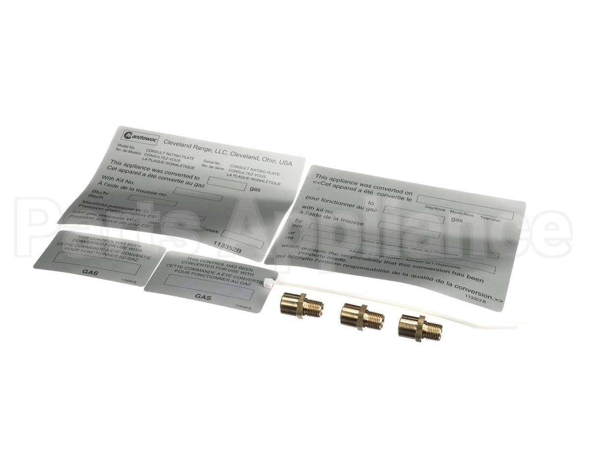 0114767 Cleveland Gas Conversion Kit 22Cgt 3.16