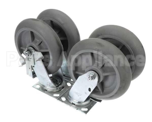 011P00413 Alliance Manufacturing Swivel W Brake Caster: D24/D28