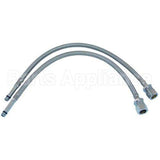 012534-45 Compatible TS Brass Supply Hoses 20" S/S