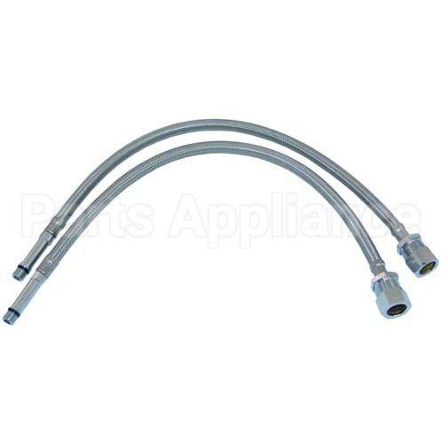 012534-45 Compatible TS Brass Supply Hoses 20" S/S