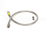 013E-36H T&S Brass Flexible Stainless Steel Hose, 36 Length