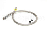 013E-36H T&S Brass Flexible Stainless Steel Hose, 36 Length