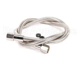013E-48H T&S Brass Flexible Stainless Steel Hose, 48 Length