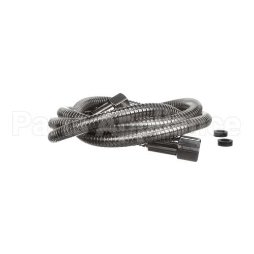 013E-72H T&S Brass Flexible Stainless Steel Hose, 72 Length