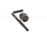 015588-40 T&S Brass Adjustable Outlet W/ Hex Key For Glass F