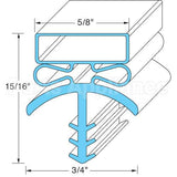 016545 Compatible Bally Door Gasket