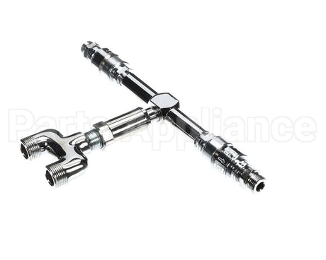017212-40 T&S Brass Y Fitting & Vb Swivel Tee W/ (2) Vacuum